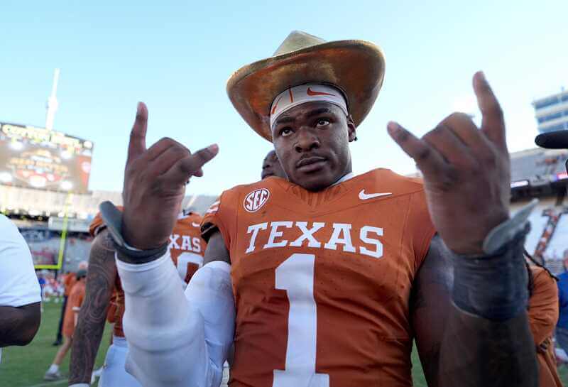 Colin Simmons Texas Red River Rivalry
