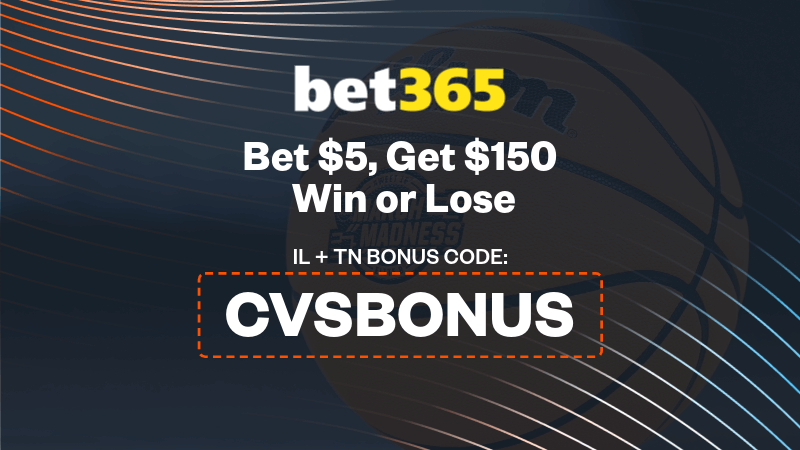 How To Bet - Illinois bet365 Bonus Code 'CVSBONUS': Sign Up Today, Bet $5, Get $150 Bonus Bets, Enter a $1 Million Bracket Challenge