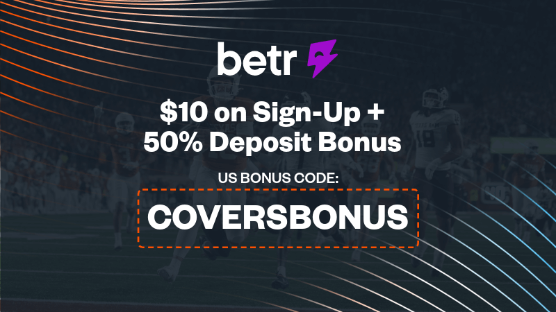 Use Betr Picks promo code "COVERSBONUS" to get a $210 bonus. - IMAGN IMAGES