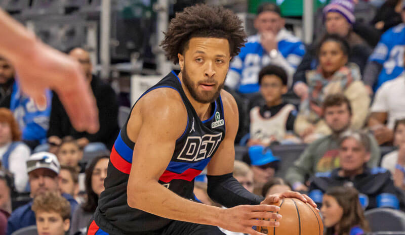 Cade Cunningham Detroit Pistons NBA Most Improved Player odds