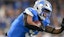 Detroit Lions running back David Montgomery (5) carries the ball.