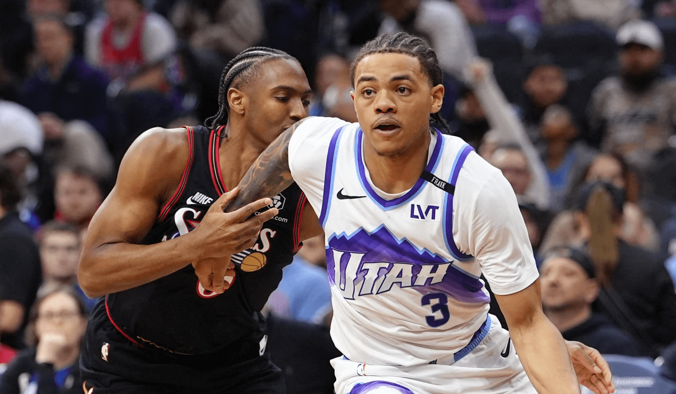 Keyonte George of the Utah Jazz NBA