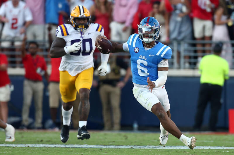 Trinidad Chambliss Ole Miss college football