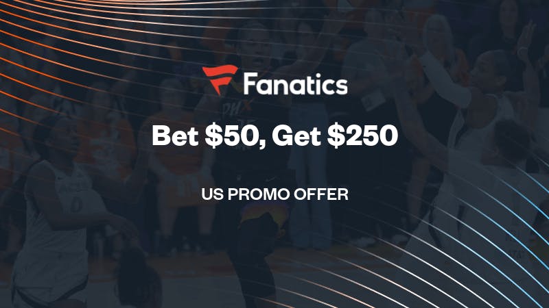 Fanatics Sportsbook Promo for Aces vs Mercury