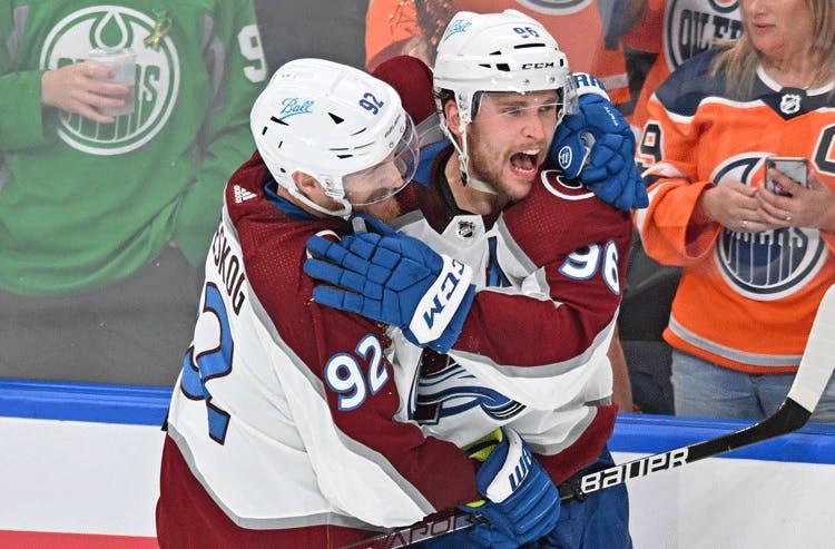 Gabriel Landeskog Mikko Rantanen Colorado Avalanche NHL Playoffs