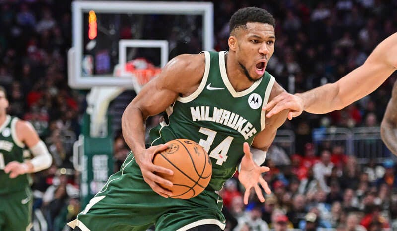 Giannis Antetokounmpo Milwaukee Bucks NBA