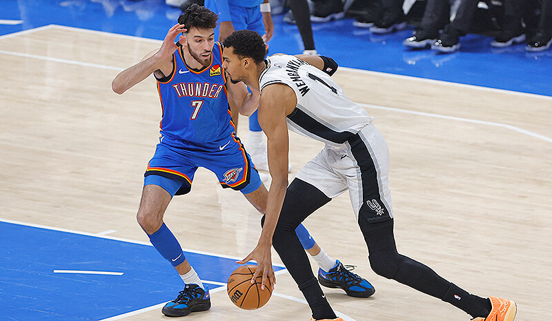 NBA Playoff Bracket Shai Gilgeous-Alexander Chet Holmgren