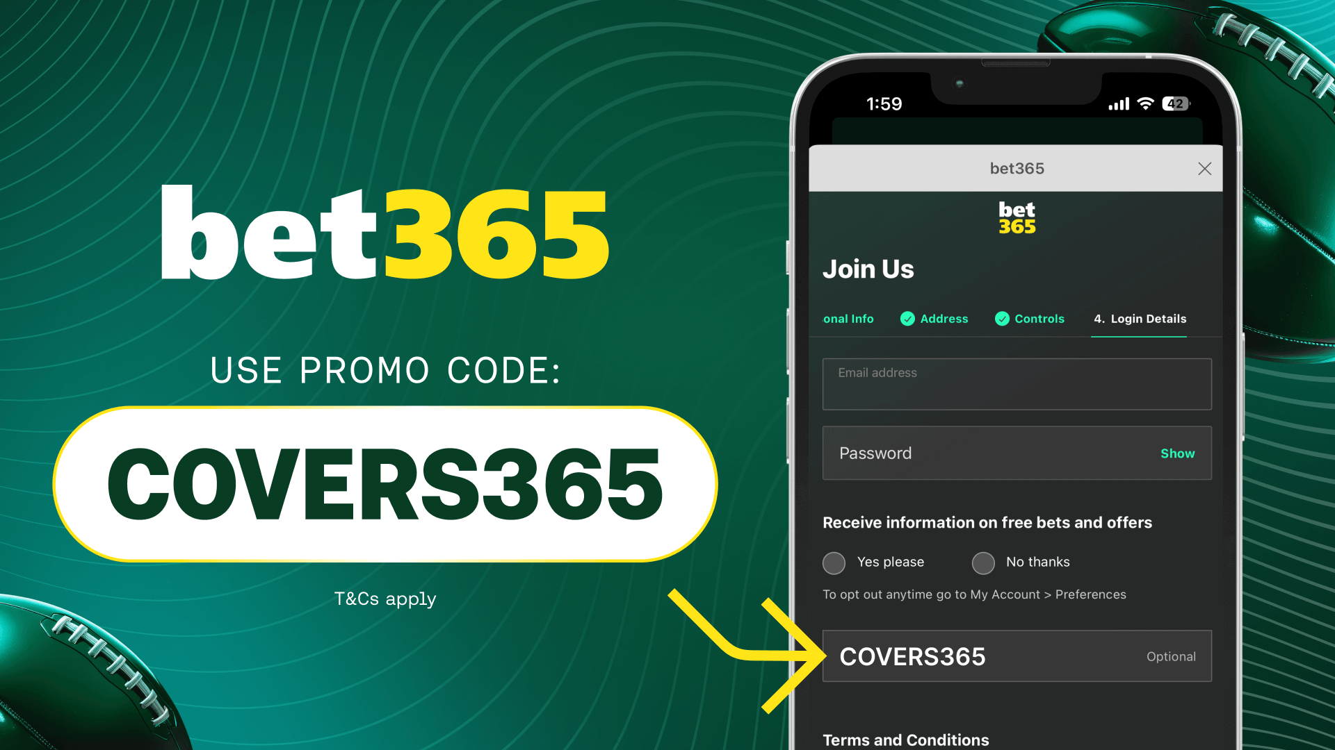 bet365 sign up bonus