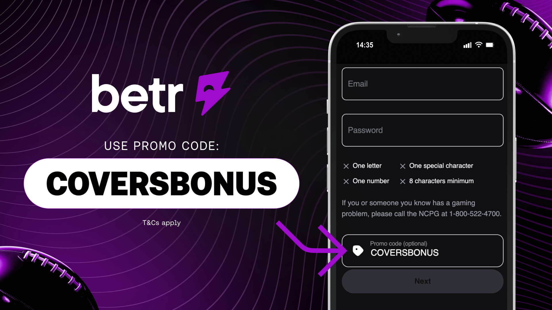 Betr Picks sign up bonus