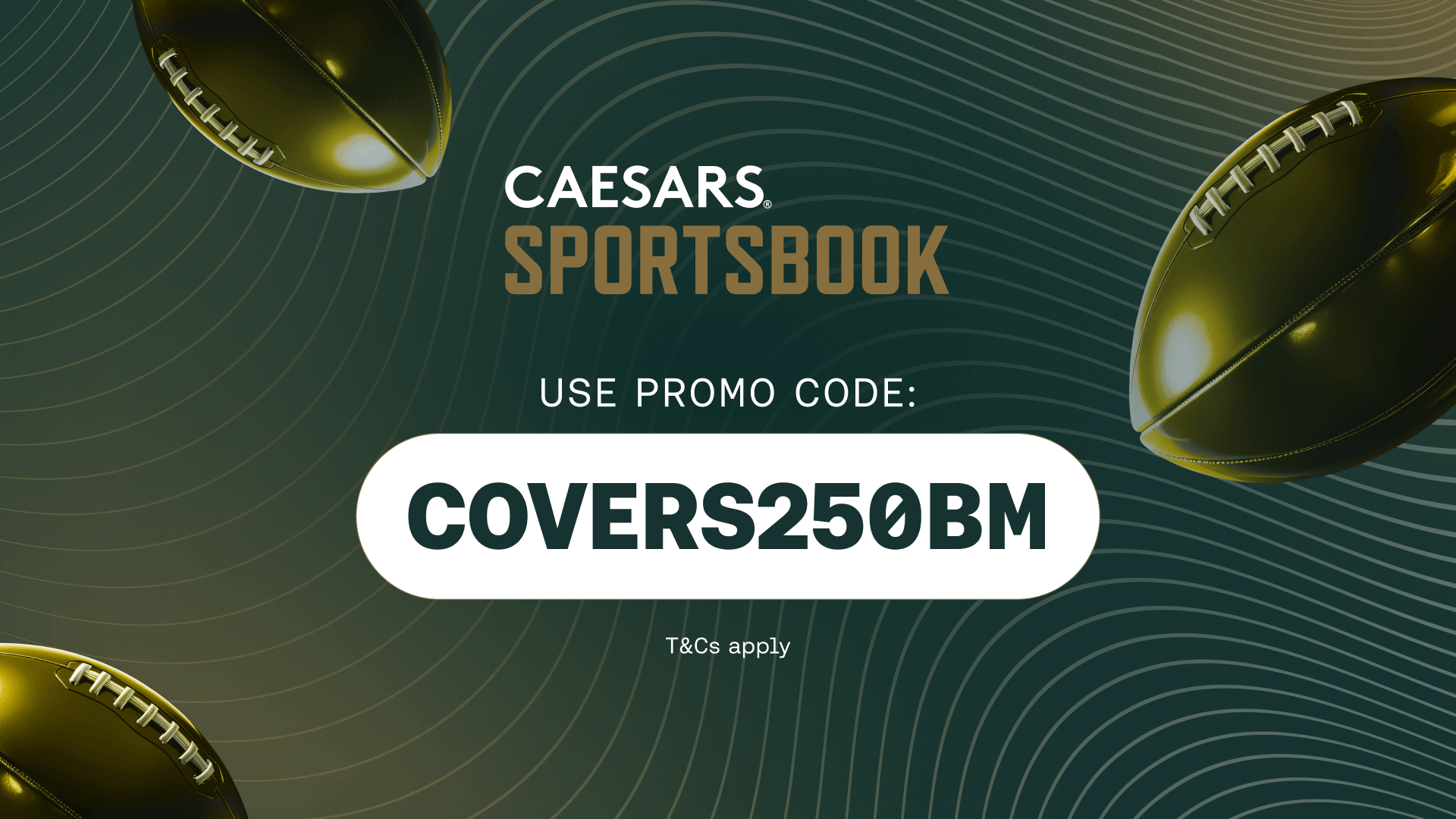 Caesars sign up bonus