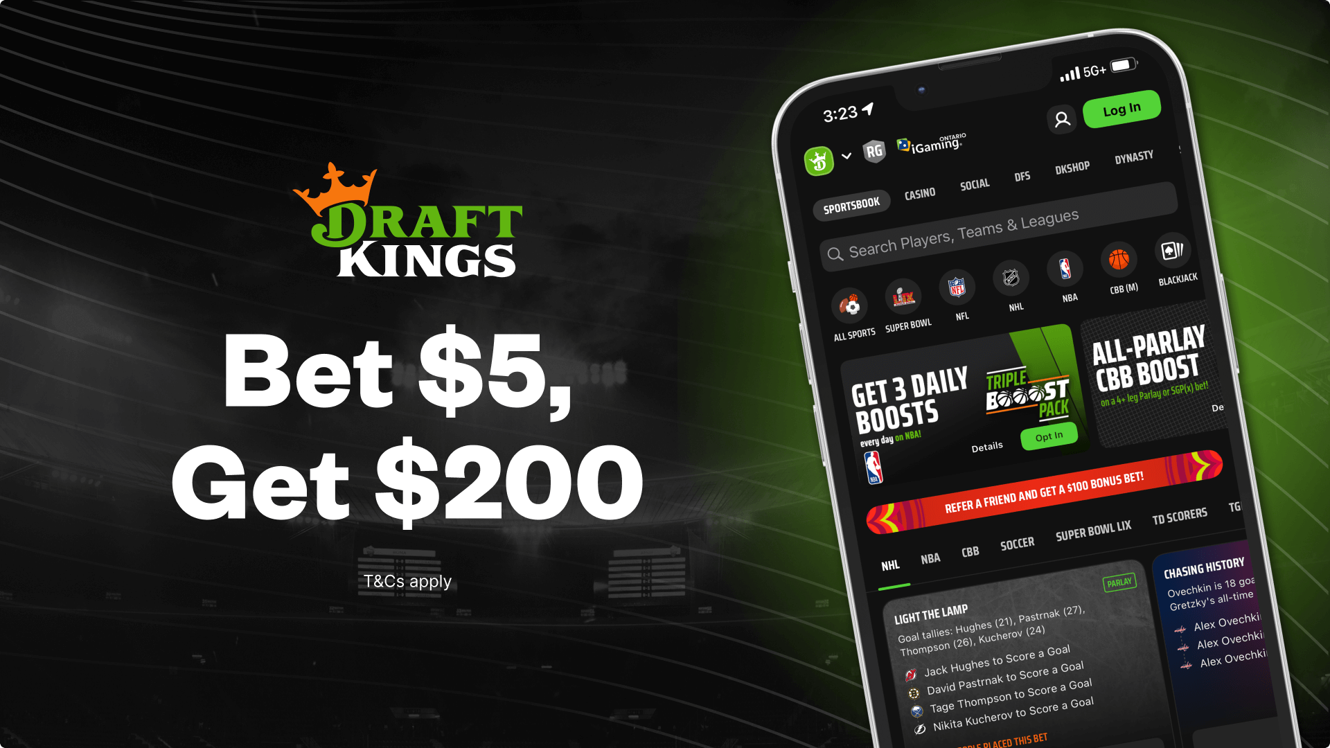 DraftKings sign up bonus