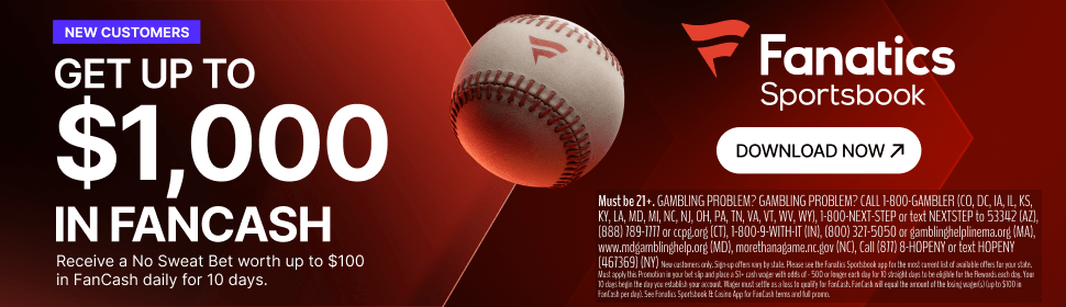 Fanatics sign up bonus