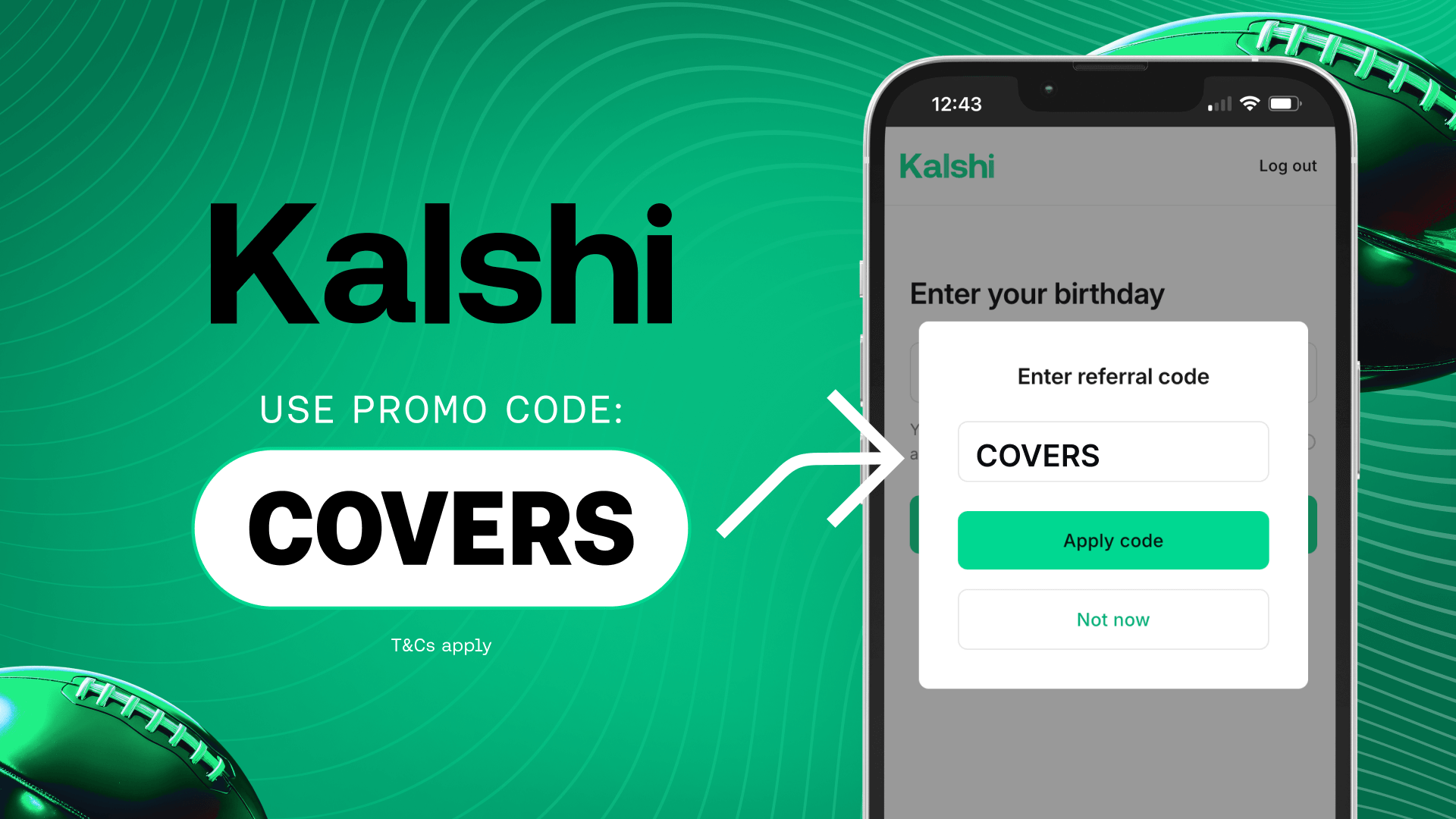 Kalshi sign up bonus