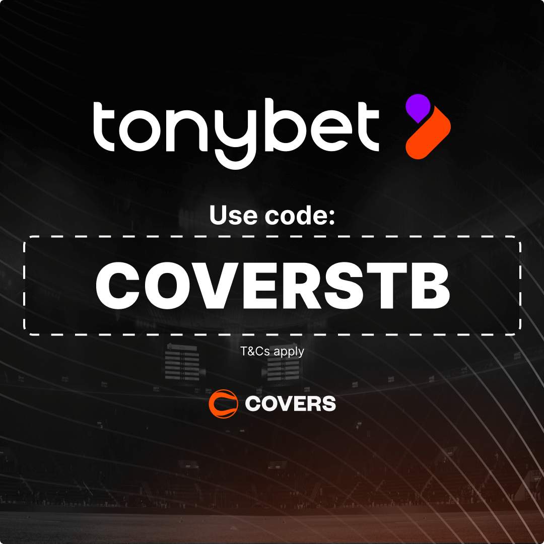 TonyBet sign up bonus