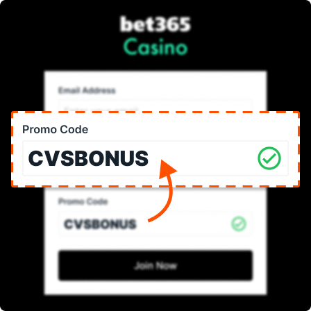 bet365 casino bonus Code