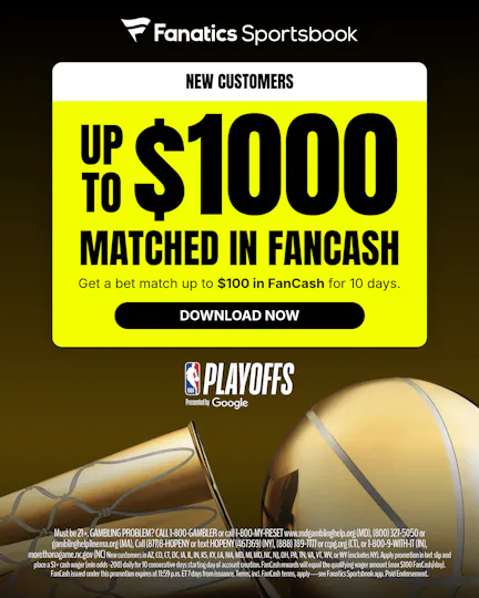 Fanatics sign up bonus