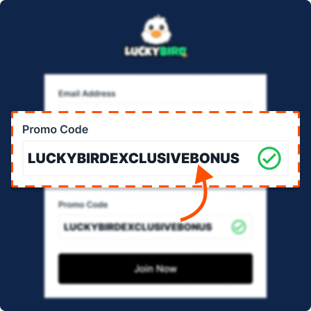 LuckyBird.io Casino Promo Code