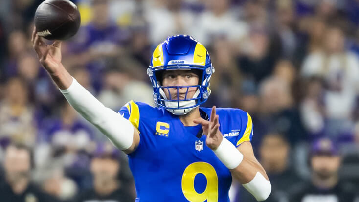 Los Angeles Rams quarterback Matthew Stafford