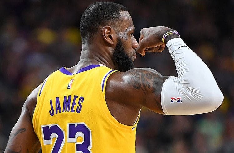 LeBron James Los Angeles Lakers NBA Odds 