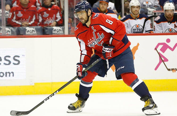 Alexander Ovechkin Capitals NHL betting odds predictions picks