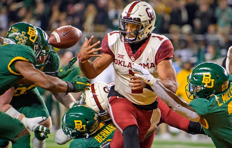 Baylor Oklahoma Big 12 Championship Betting Picks Predictions Best Bets College Football Betting Odds 