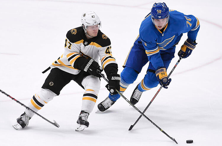Torrey Krug and the Boston Bruins are betting favorites to win Game 1 of the Stanley Cup Final against the St. Louis Blues, with their odds to win set at -149. 