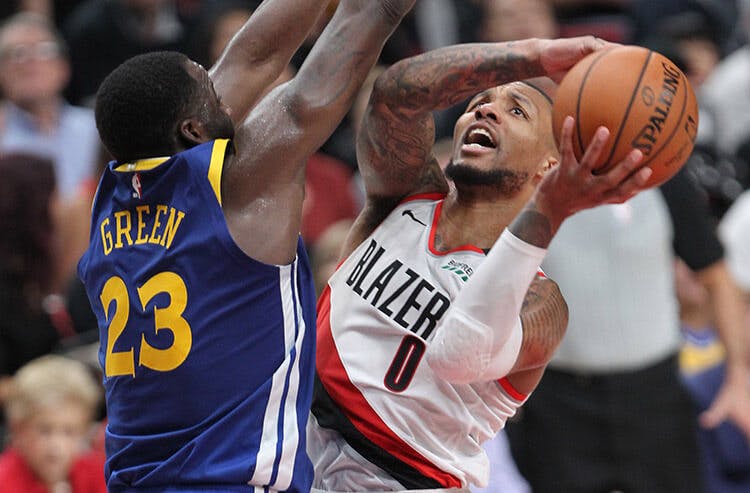 Damian Lillard has struggled in the NBA Western Conference Finals, shooting 32.6 percent from the field, and Portland will need him to get back on track if they want to win as 3.5-point betting underdogs tonight.
