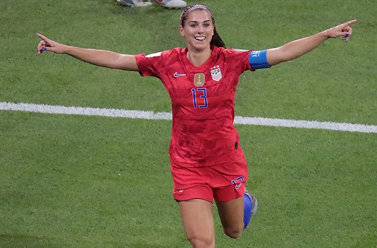 Alex Morgan FIFA 2019 Women's World Cup Final USA soccer betting odds picks predictions preview totals football