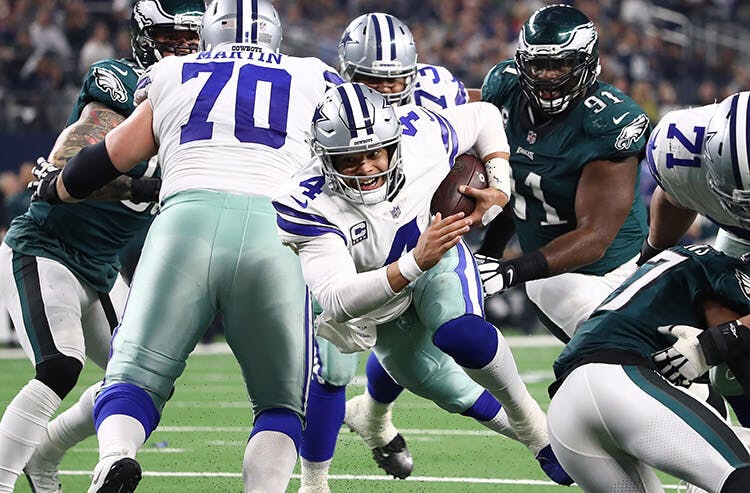 Eagles-Cowboys NFL betting odds preview and picks.