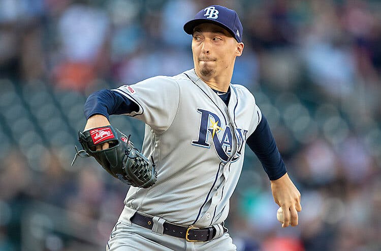 Blake Snell of the Tampa Bay Rays is a betting favorite to win MLB The Show 20 Players League