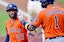 Jose Altuve Carlos Correa Houston Astros MLB