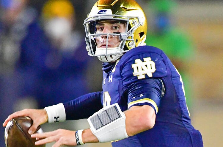 Ian Book Notre Dame fighting Irish NCAA football