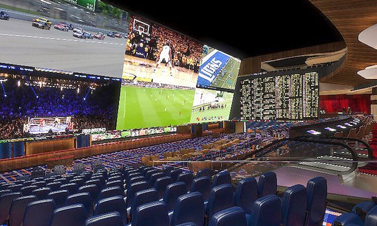 Plans for the new Circa sportsbook in Las Vegas.