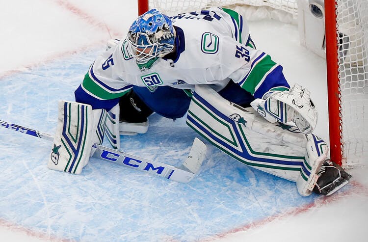 Thatcher Demko NHL Vancouver Canucks