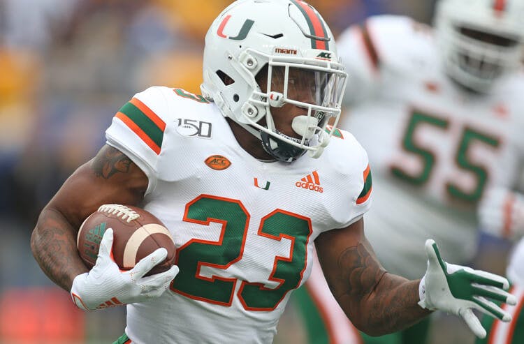 Cam'Ron Harris Miami NCAA football