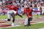 The Houston Roughnecks celebrate a touchdown in Week 1.