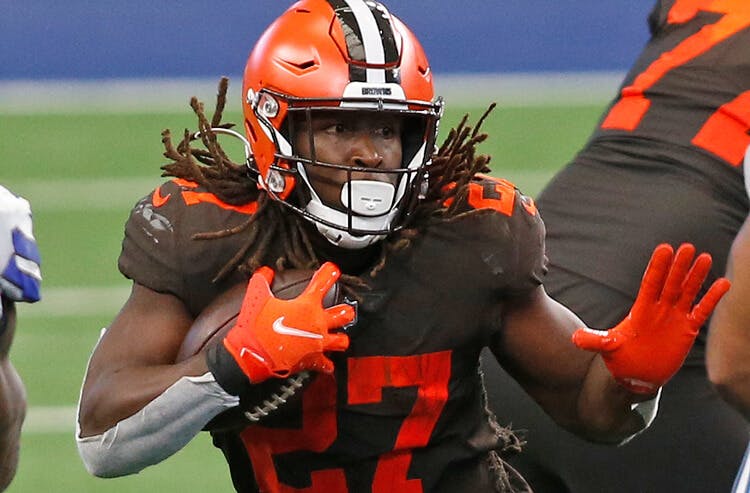 Cleveland Browns running back Kareem Hunt