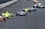 IndyCar Series racers compete in the Indy 500