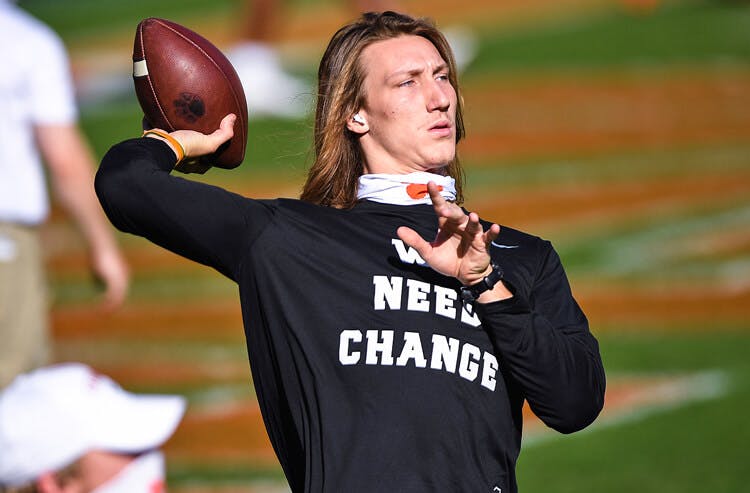 Trevor Lawrence Clemson Tigers NCAA football