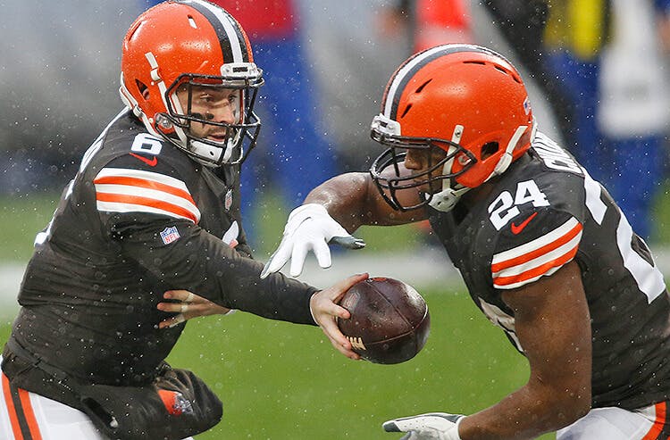 Cleveland Browns Baker Mayfield Nick Chubb NFL