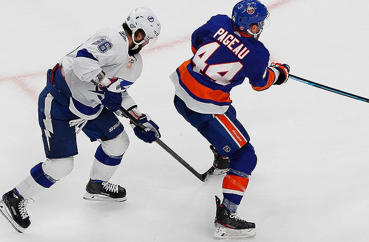 Nikita Kucherov Tampa Bay Lightning Jean-Gabriel Pageau New York Islanders