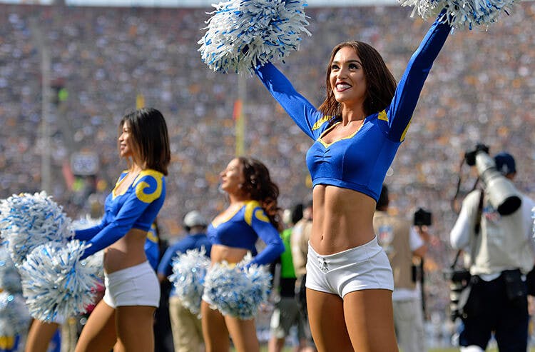 Los Angeles Chargers cheerleaders