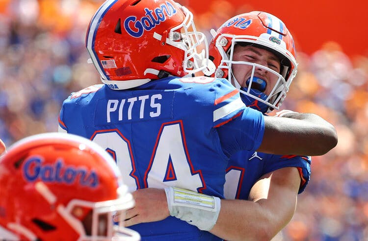 Kyle Pitts Kyle Trask Florida Gators NCAA football