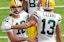 Green Bay Packers Aaron Rodgers Allen Lazard NFL