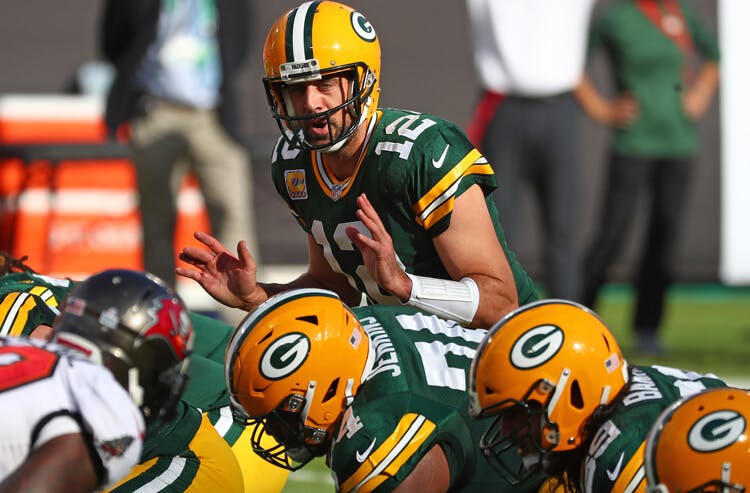 Green Bay Packers quarterback Aaron Rodgers