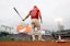 Angels star Mike Trout prepares to take an at bat in MLB action at Fenway Park in Boston.