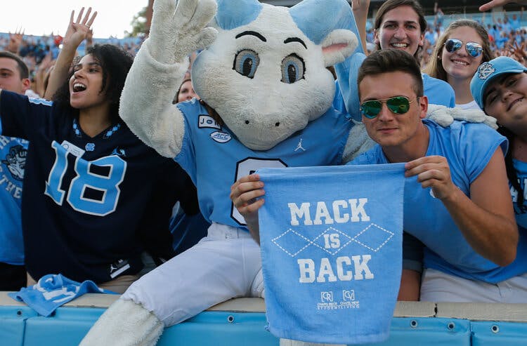 UNC Mascot NCAA football