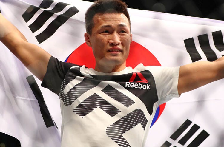 UFC fighter "The Korean Zombie" Chan Sung Jung