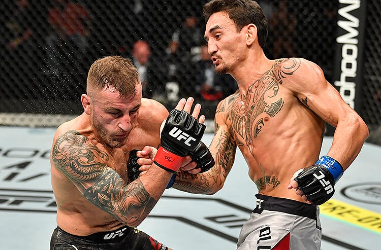 UFC fighter Max Holloway