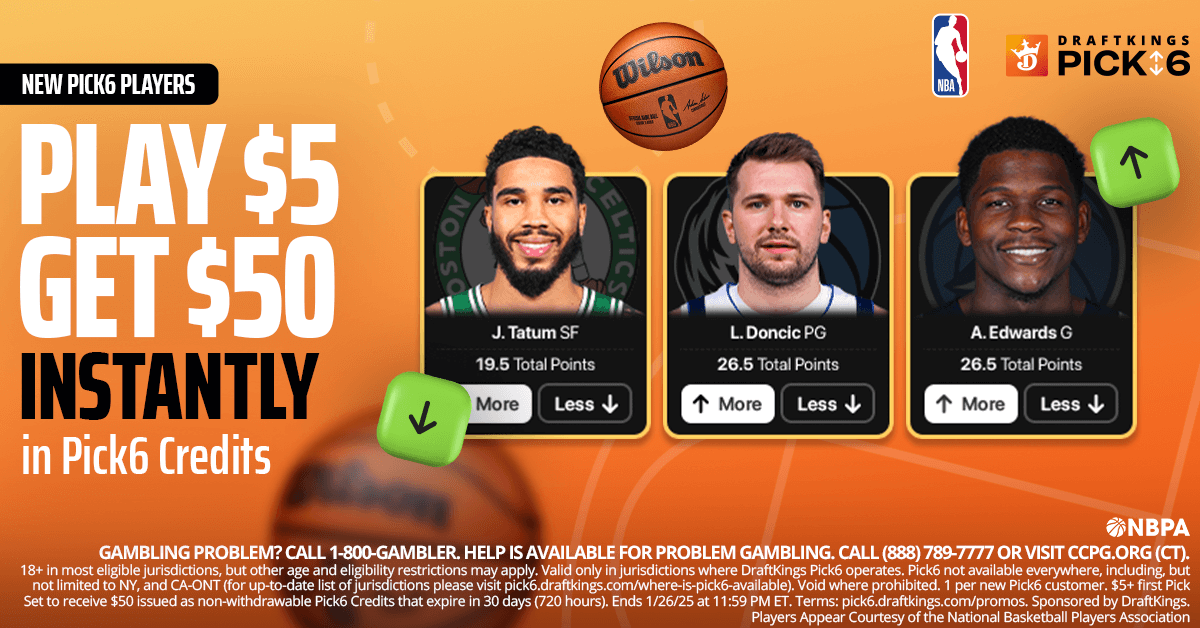 DraftKings NBA Pick6